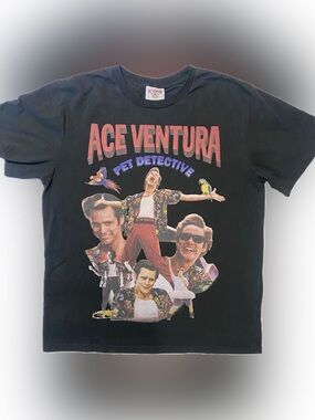 Ace Ventura collab with shoe palace Graphic Short-Sleeve Tee - Black